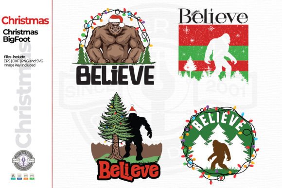 Bigfoot Christmas: A Review for Digital Illustrations Sellers
