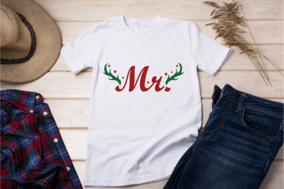 Christmas Family Squad - Mr. SVG File for T-Shirt Designs