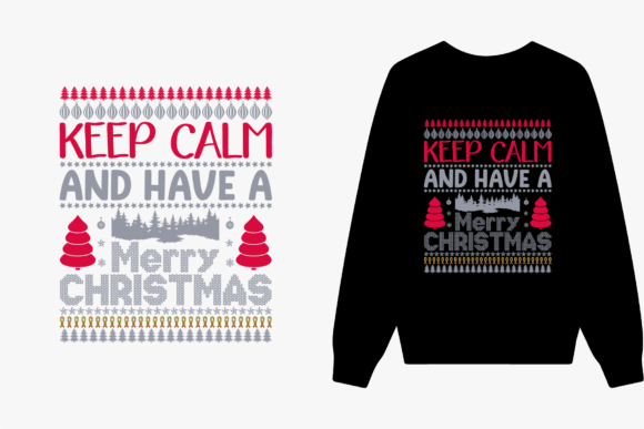 Christmas Ugly Sweater T-Shirt Design Review