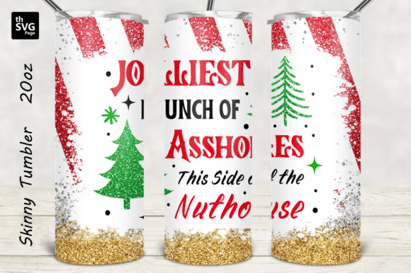 Funny Christmas Tumbler Wrap Sublimation for Crafts
