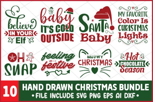 Hand Drawn Christmas Bundle: A Crafts Review for Publishers