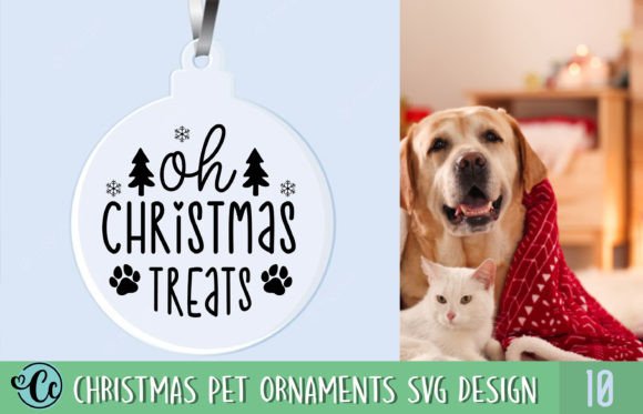 Oh Christmas Treats Pet Ornament for Crafts & Design