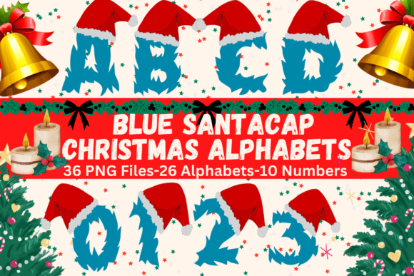 Santa Cap Blue Christmas Alphabets: A Designer's Real-World Review