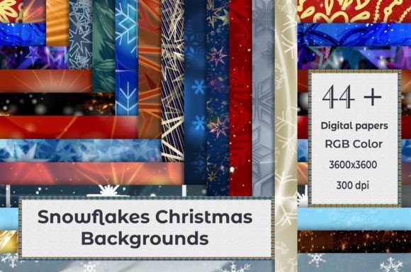Snowflakes Christmas Backgrounds: A Seller's Review