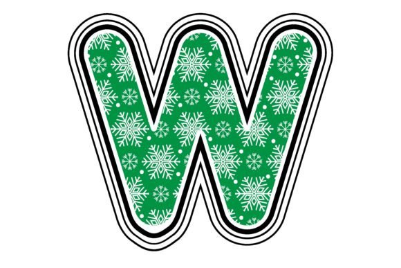 W Christmas Alphabet Png: A Designer's Review for Crafts & Publishing